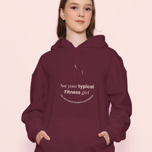 Cargar imagen en el visor de la galería, Hoodie Not Your Typical Fitness Girl
