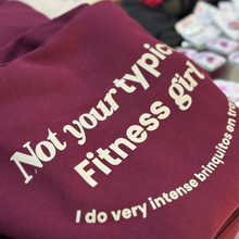 Cargar imagen en el visor de la galería, Hoodie Not Your Typical Fitness Girl
