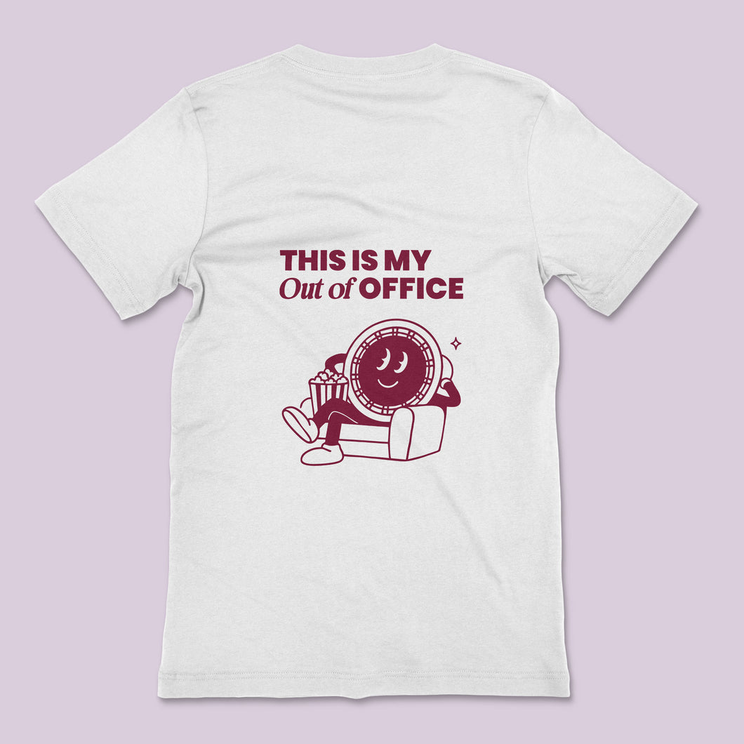 Tshirt Oversize Out Of Office - Sillón